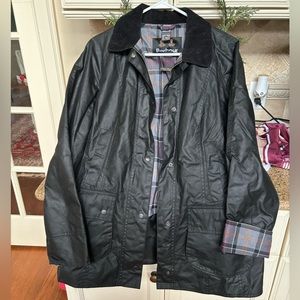 Barbour Black Ashby Wax Jacket